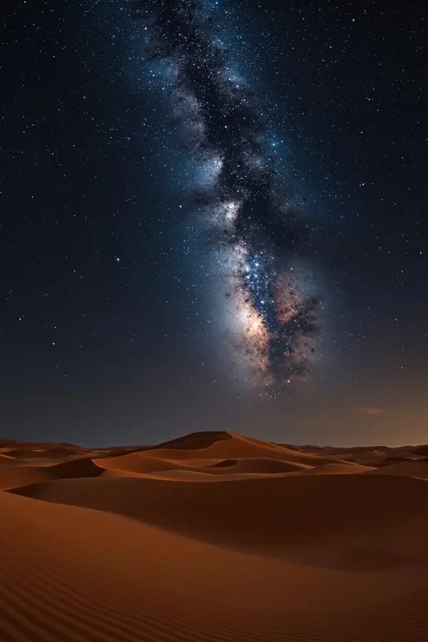 沙漠星空 - 自然纪录 - Desert Starry Sky
